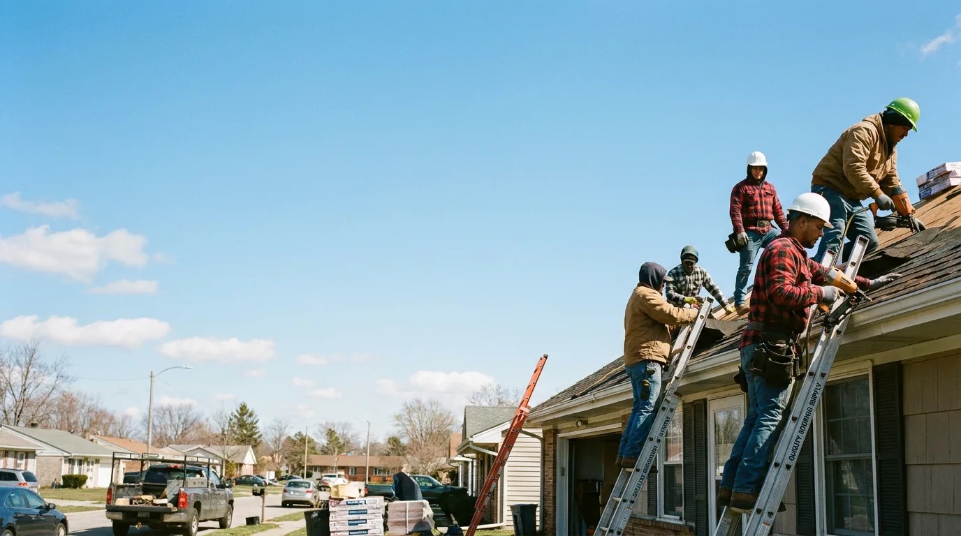 Roofing in Nazareth, MI near me